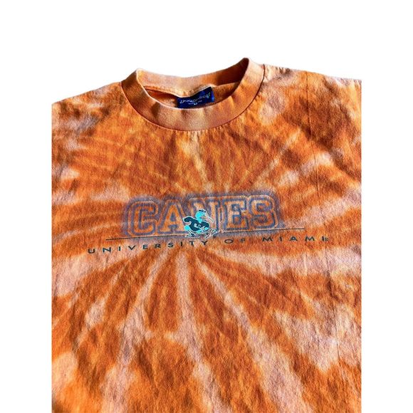 Vintage Miami Hurricanes Bleached Tee - Picture 3 of 4